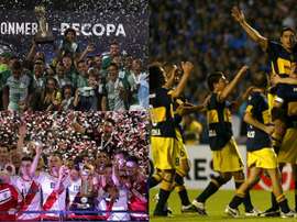 Boca, Atlético Nacional y River, entre los campeones más destacados. BeSoccer