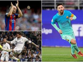 Montage de Messi, Iniesta et Ramos. BeSoccer