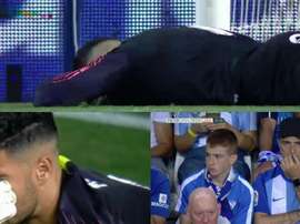 Com gol contra, Málaga deixa sonho escapar. Capturas/Movistar