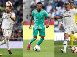 Militão, Nacho e Mariano poderão estrear pelo Real Madrid contra o Levante. EFE/RealMadrid