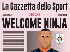 Nainggolan é anunciado oficialmente na Inter. Twitter @Inter