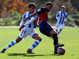 El partido fue muy igualado. Twitter/RealSociedad