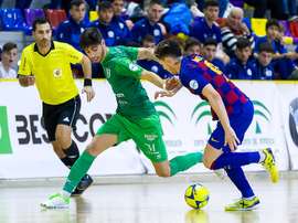 Nando, uno de los puntales del equipo de Moli. BeSoccerCDUMAAntequera