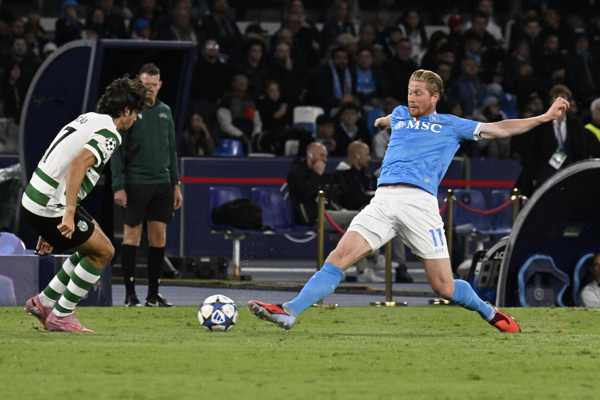 De Bruyne, Hojlund, repetir y tres puntos para el Nápoles