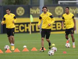 Arsenal are interested in making a move for Borussia Dortmund defender Neven Subotic (C). Twitter