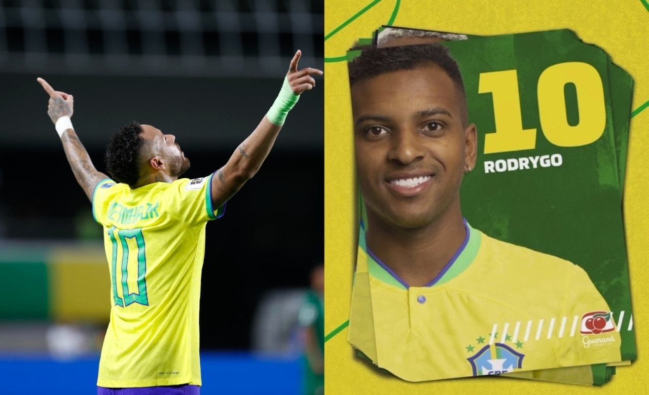 Rodrygo portera le 10 de Neymar lors de la Copa América