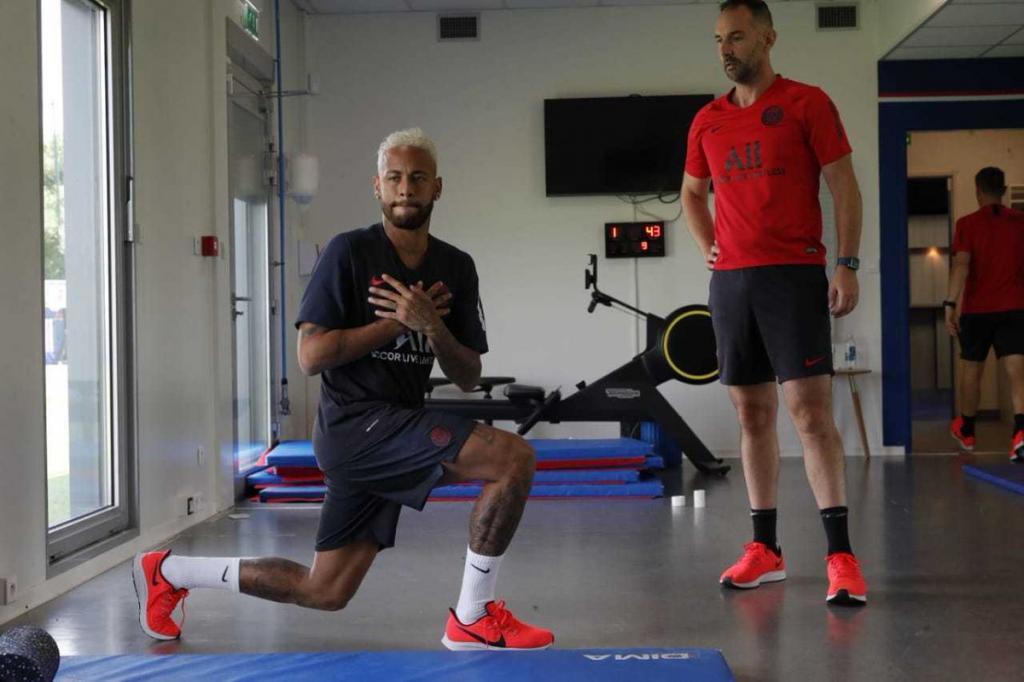 Image result for neymar work out in psg