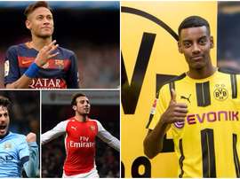 Neymar, Isak, Cazorla y Villa. BeSoccer