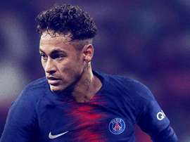 Neymar escalado na seleção do Campeonato Francês. Twitter/Neymarjr