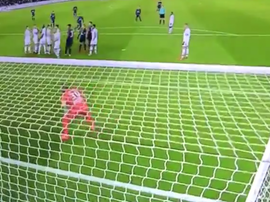 Neymar got in on the act with a stunning free kick. Twitter/ESPNBrasil