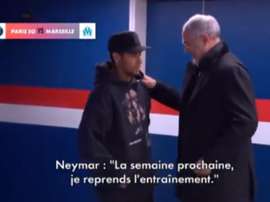 Neymar de retour. J+1