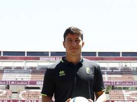 Nico Aguirre ya ha superado su contractura muscular. GranadaCF