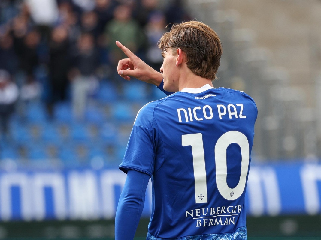 Paz fires high-flying Como to historic win over Juve