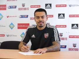 Nico Yennaris was a mascot for Arsenal 18 years ago. Twitter/BrentfordFC