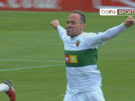 Nino y su penúltimo servicio para el Elche. BeINSports