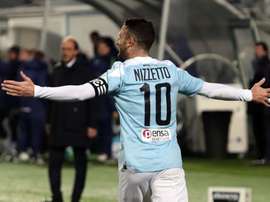 Le Virtus Entella traverse une saison difficile. Twitter/V_Entella