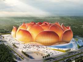 Novo estádio do Guangzhou Evergrande. Captura