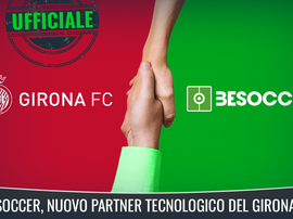 Nuova partnership Girona FC-BeSoccer. BeSoccer
