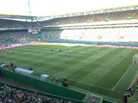 Foi uma enorme festa em Alvalade. Twitter/Sporting CP