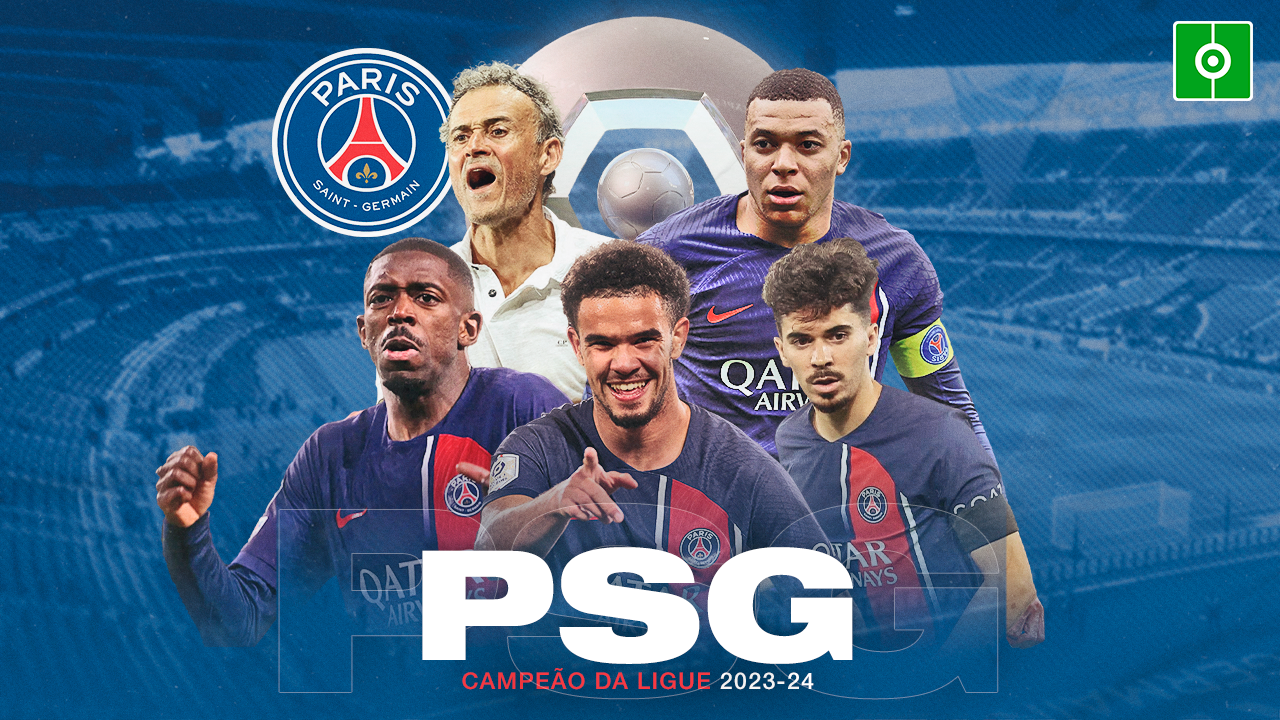 O PSG é campeão da Ligue 1