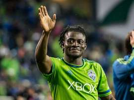 Obafemi Martins deja de ser jugador del Seattle Sounders para fichar por Shanghai Shenhua. Twitter
