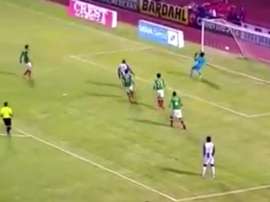 Le but incroyable d'Ochoa. Twitter