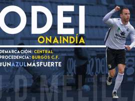 Odei Onaindia se convierte en una de las últimas incorporaciones del Melilla. UDMelilla