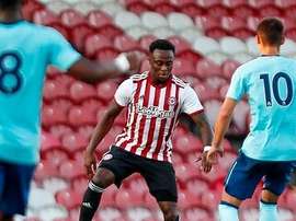 Brentford player Odubajo has made an inspired return from a lengthy injury. TWITTER