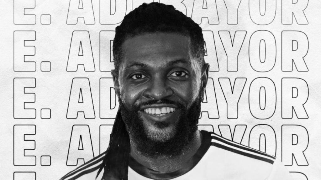Emmanuel Adebayor à Olimpia au Paraguay Emmanuel Adebayor à Olimpia au Paraguay