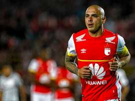 El centrocampista del 'cardenal' está siendo un auténtico líder. SantaFe