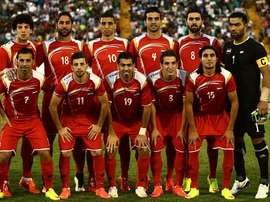 La sélection syrienne. FIFA