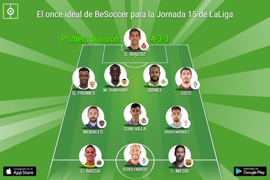 Los más destacados de la Jornada 15 de Primera División. BeSoccer