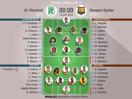 Sigue el directo del Atlético Nacional-Rionegro Águilas. BeSoccer