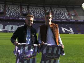 Ontiveros y Toni Martínez, presentados en el Valladolid. RealValladolid