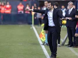 Diego Martínez ya tiene lista la convocatoria para medirse al Málaga. Twitter/CAOsasuna