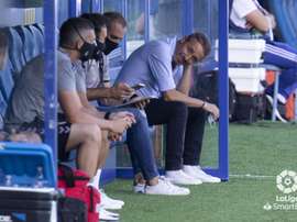 Óscar Cano lamentó haber perdido puntos en el último suspiro. LaLiga