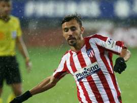 Óscar Clemente a joué quelques minutes contre Eibar. AtleticodeMadrid