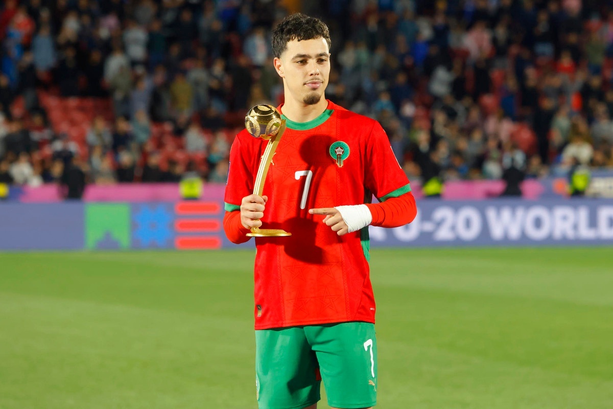 Othmane Maamma, Balón de Oro del Mundial Sub 20