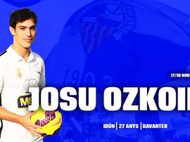El Sabadell se ha reforzado con Josu Ozkoidi. CESabadell