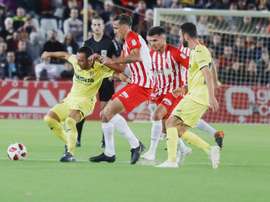 Caballero se lesionó ante el Villarreal. UDAlmeria