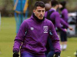 Fornals spoke with the club's media. Twitter/WestHam