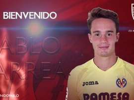 Pablo Larrea, nuevo jugador del Numancia. CDNumancia