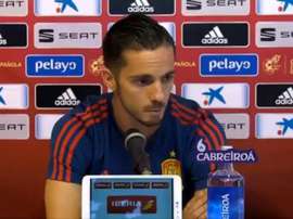 Sarabia analizó la situación. Twitter/SeFutbol