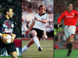 Paco Buyo, Bernd Schuster y Eric Cantona. Varios