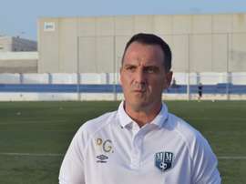 El técnico ya ha dirigido su primera sesión de entrenamiento. MarMenorFC