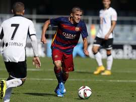 Palencia fue titular en el encuentro ante el Llosetense. FCBarcelona