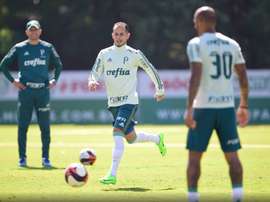 Palmeiras faz treino de reconhecimento no Pacaembu. FernandoDantas/GazetaPress