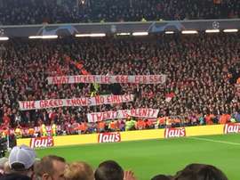 No gustó en la afición del Bayern el precio de las entradas. Twitter/ThisIsMPearson
