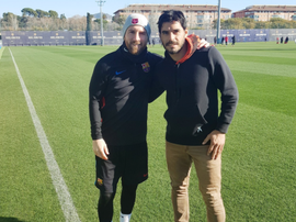 Paolo Suárez es como un padre para su hermano. Twitter