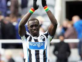 Papiss Cissé, jugador del Newcastle. @CissePapiss